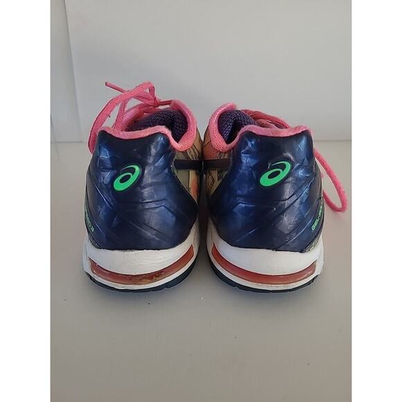 Asics Womens SZ 9 Sneakers Gel Solution Speed 3 Limited Edition Blue Pink - Picture 6 of 11